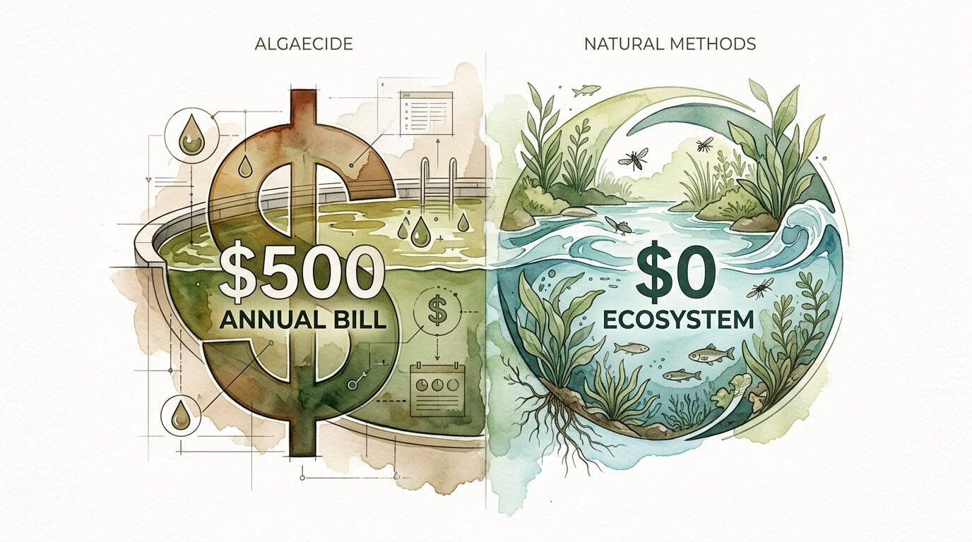Algaecide Cost Vs Natural Methods