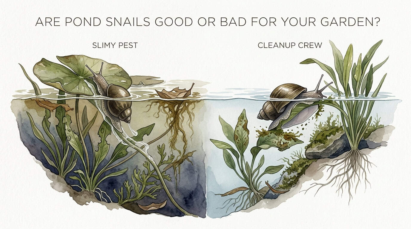 Are Pond Snails Good Or Bad For Your Garden?