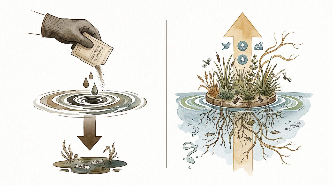 Floating Island Benefits For Pond Algae