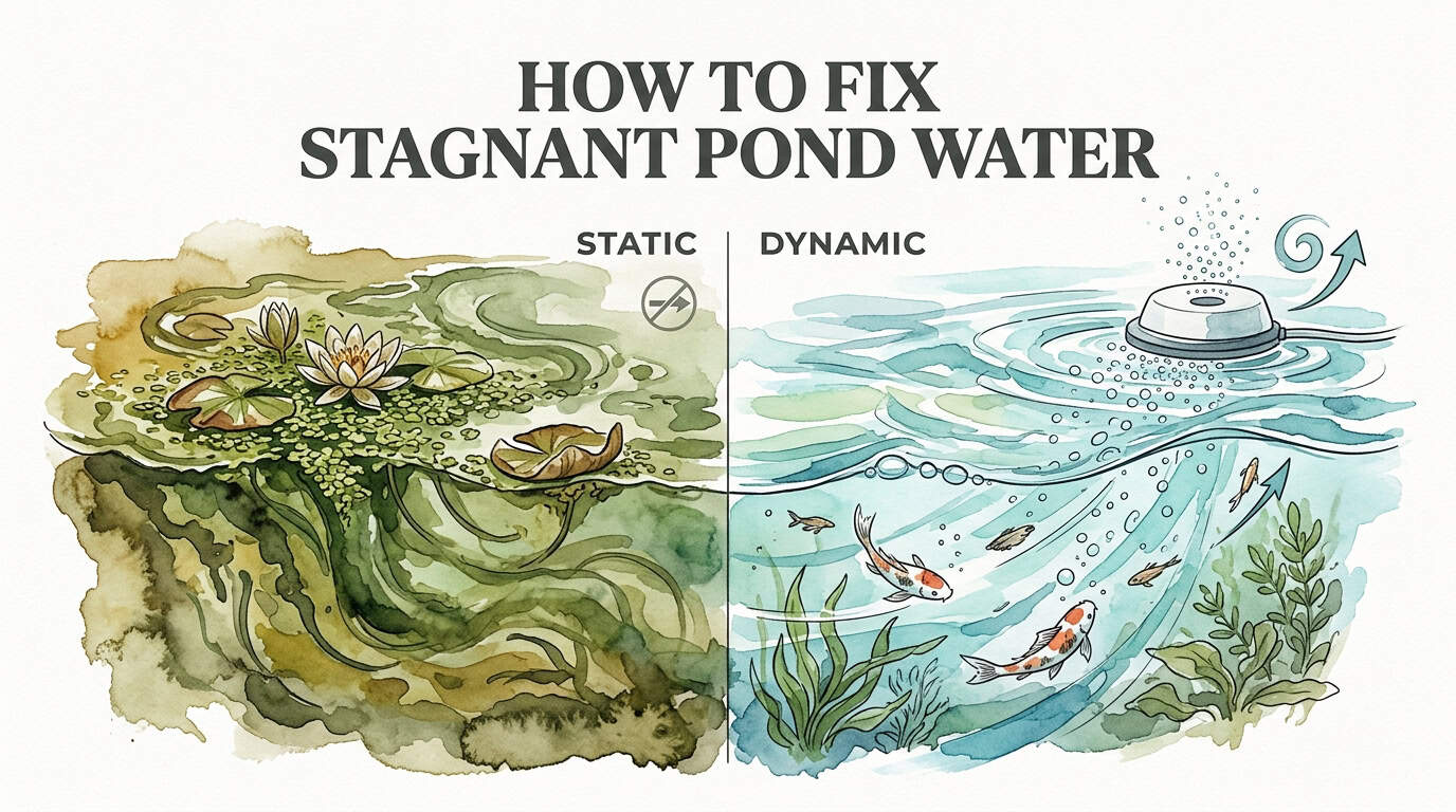 How To Fix Stagnant Pond Water