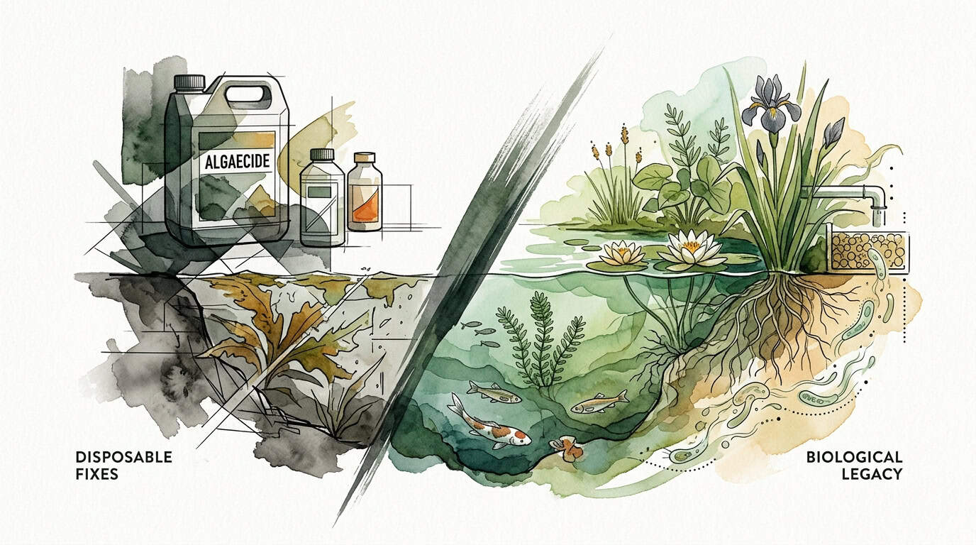 Sustainable Pond Algae Control Systems