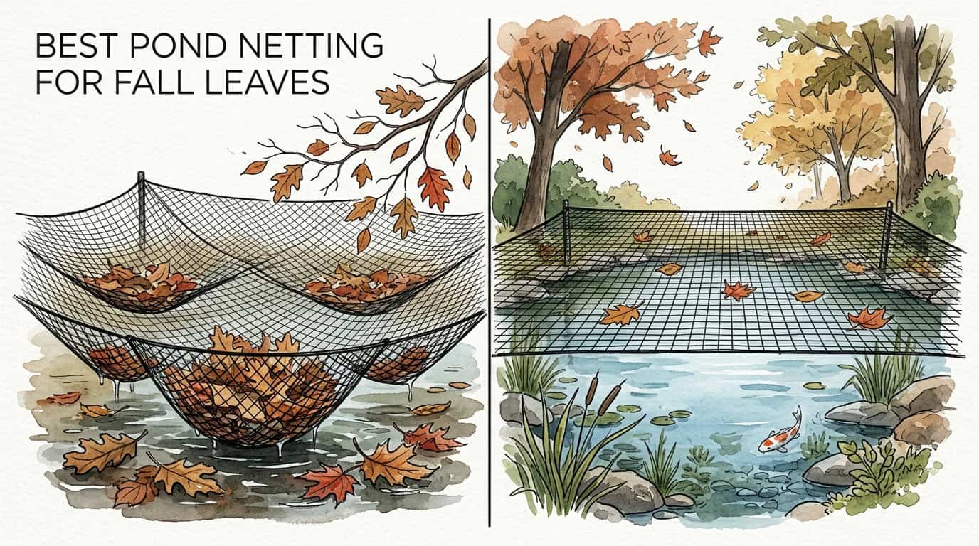 Best Pond Netting For Fall Leaves