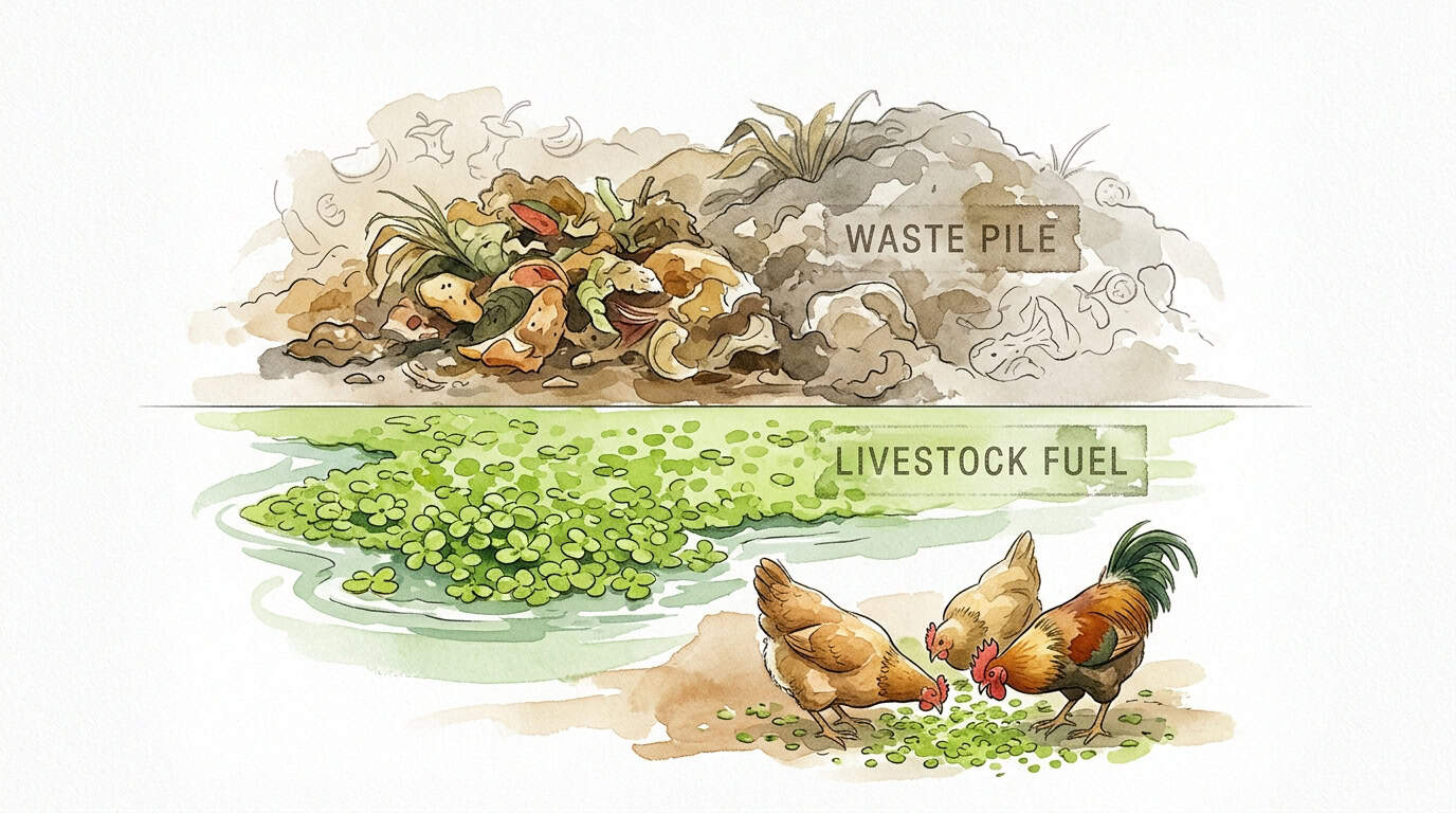 Duckweed Chicken Feed Benefits