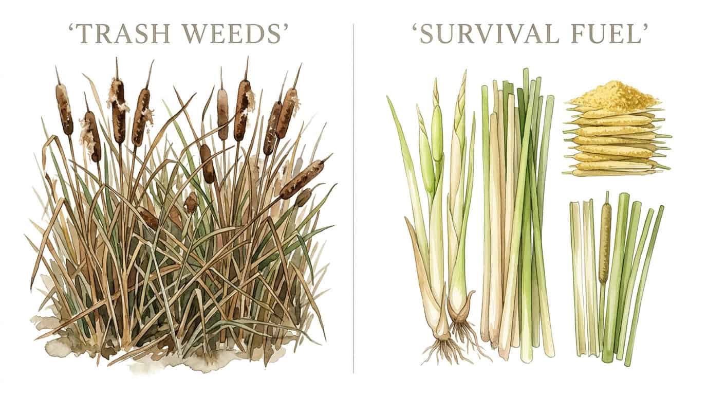 Foraging Cattails For Food Guide