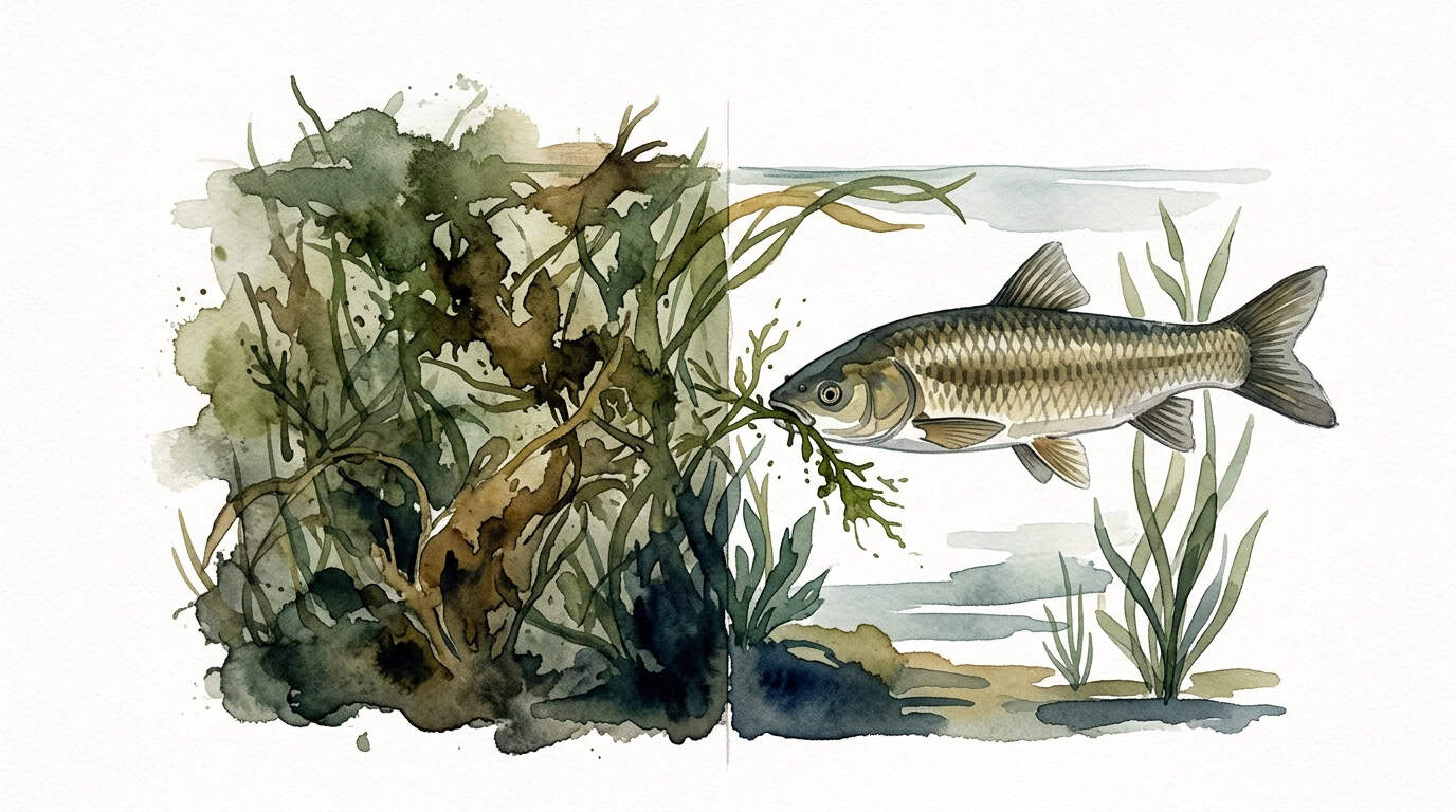 Grass Carp Weed Control Benefits For Ponds