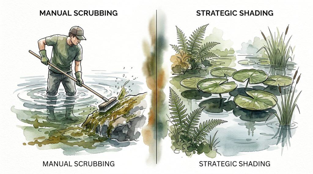 Natural Pond Algae Control Methods - Pond Talk