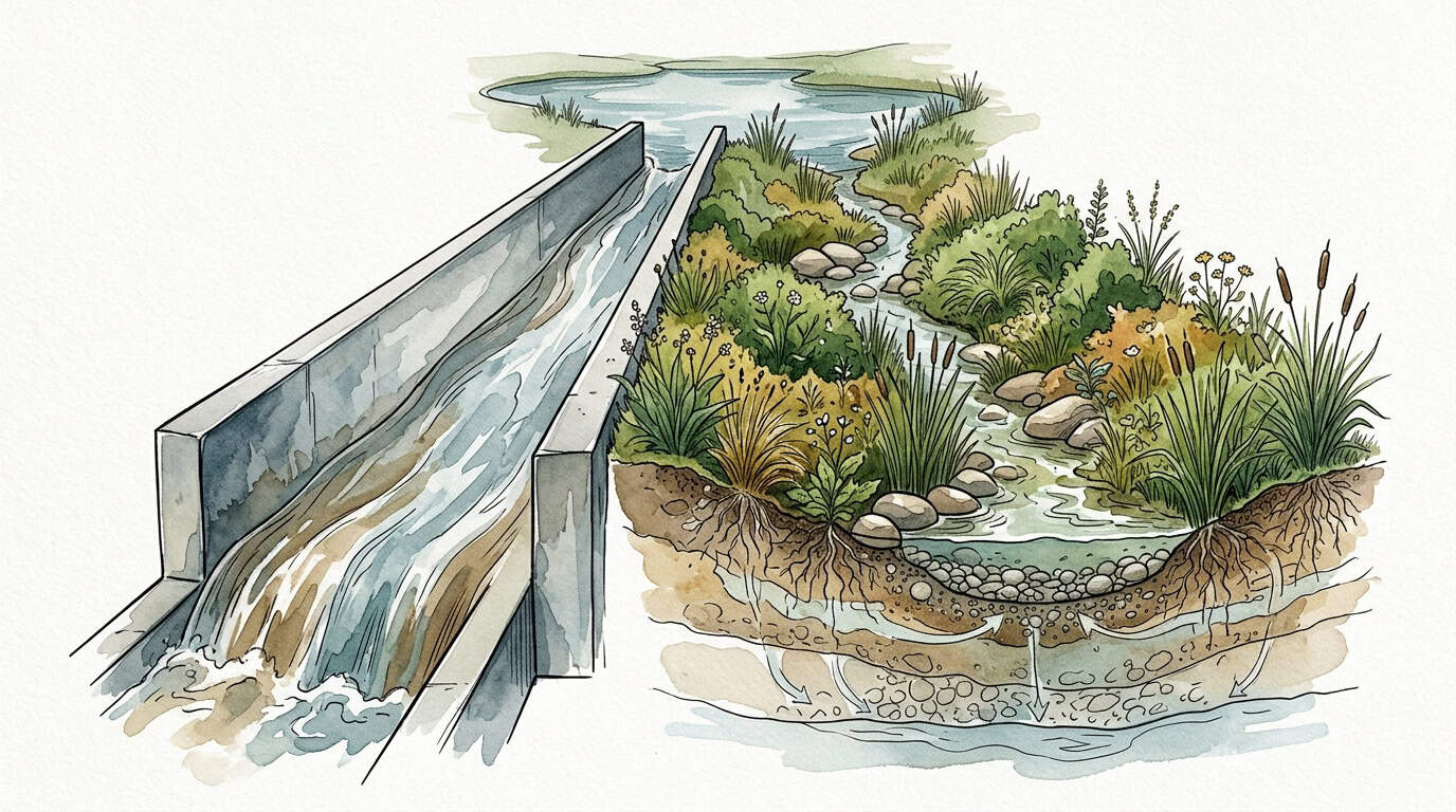 Natural Spring Pond Runoff Solutions