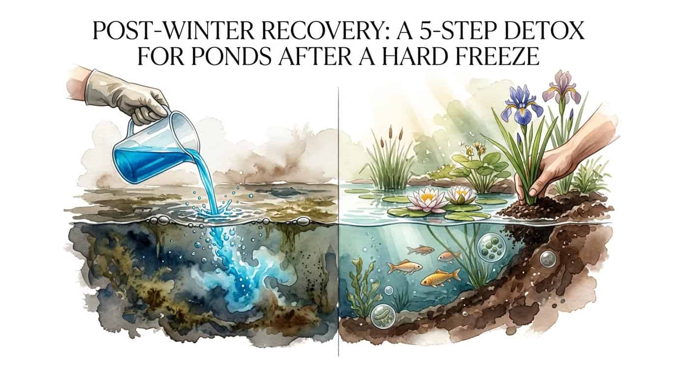 Post-Winter Recovery: A 5-Step Detox for Ponds After a Hard Freeze