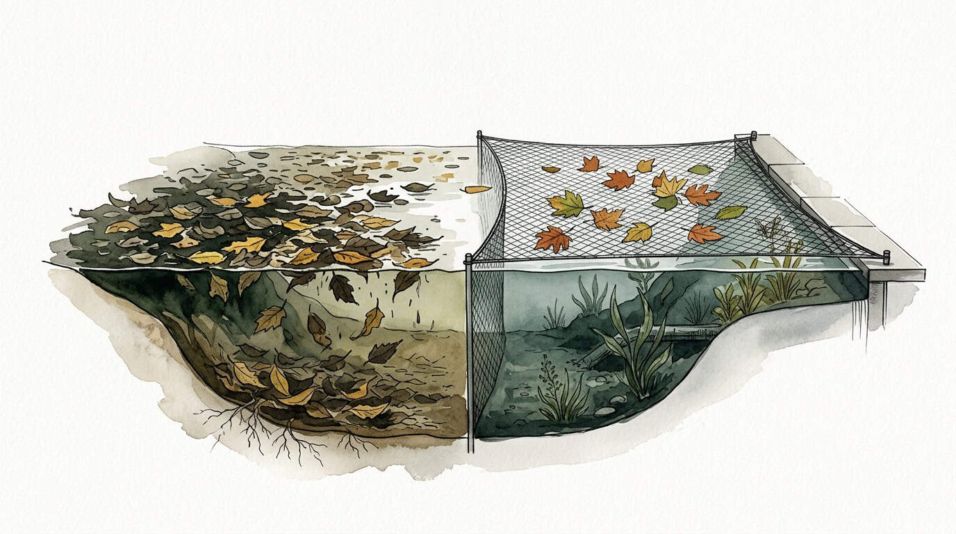 Protecting Ponds From Fall Leaves