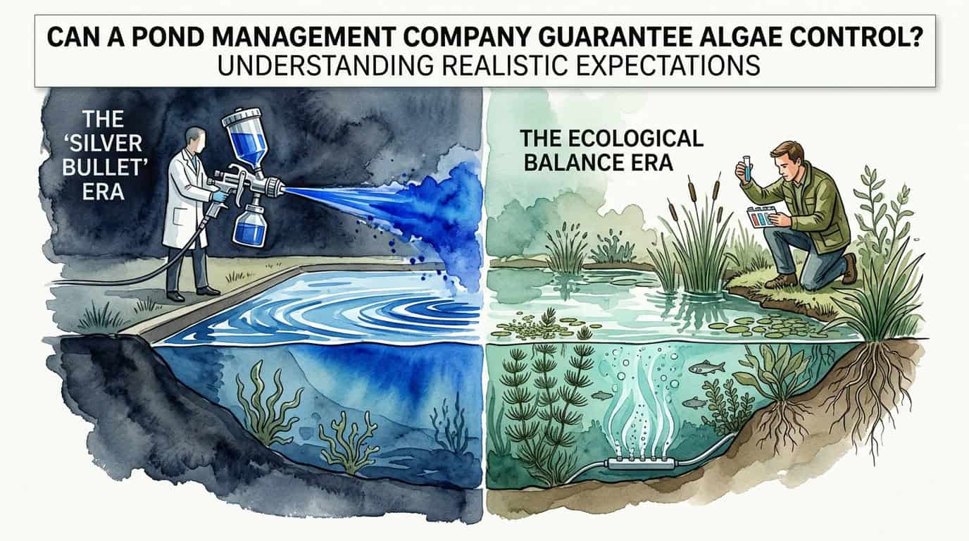 Can A Pond Management Company Guarantee Algae Control? Understanding Realistic Expectations