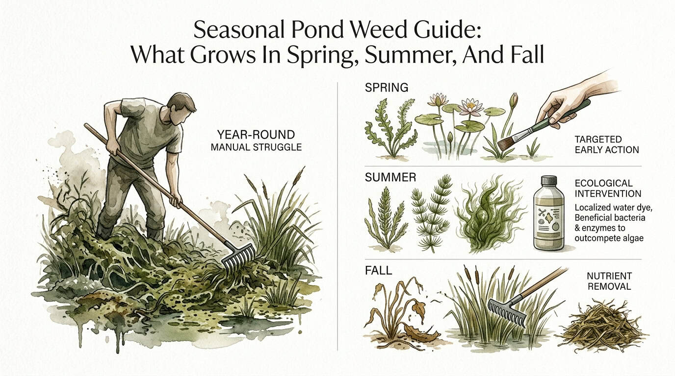 Seasonal Pond Weed Guide: What Grows In Spring, Summer, And Fall