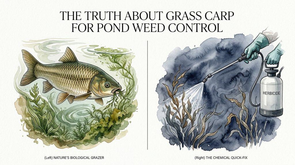 The Truth About Grass Carp For Pond Weed Control - Pond Talk