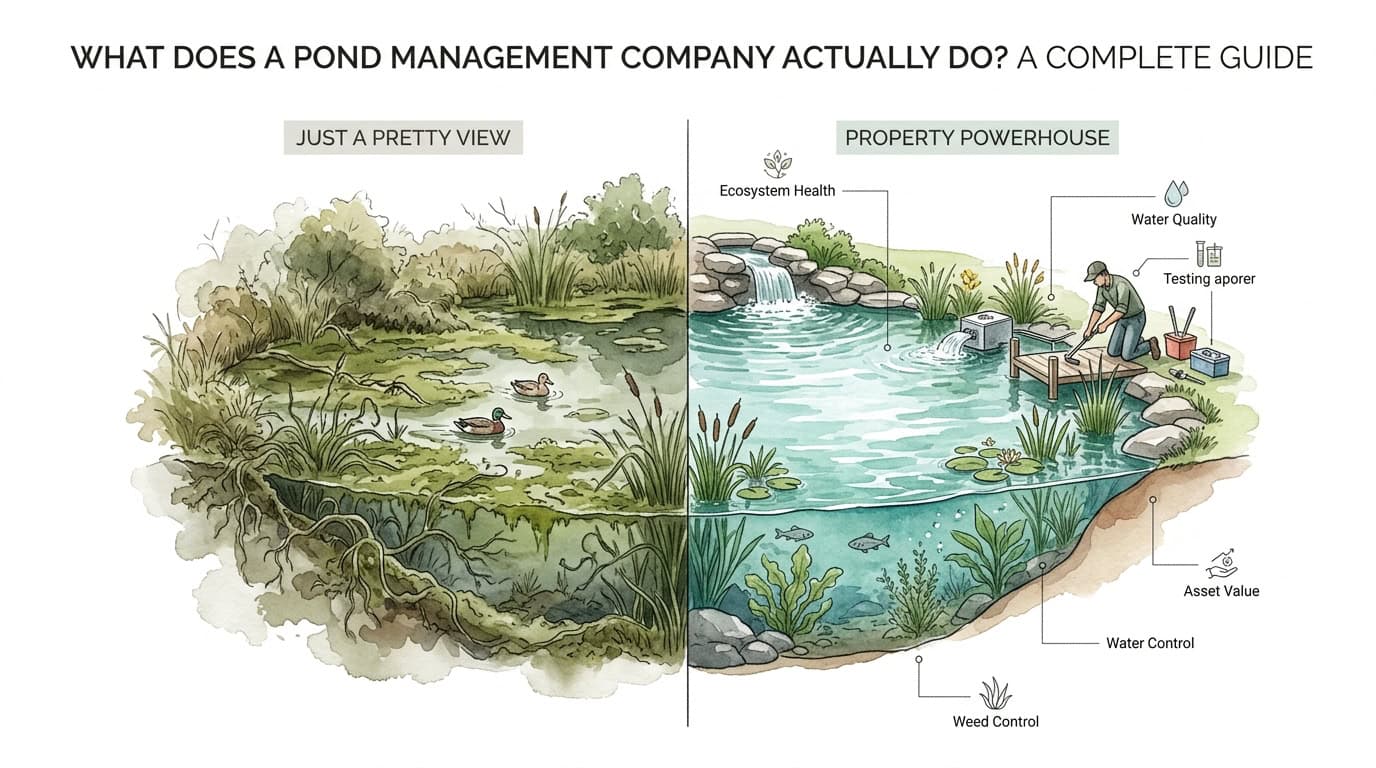 What Does A Pond Management Company Actually Do? A Complete Guide