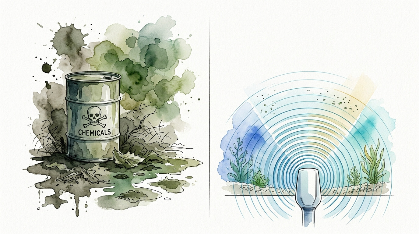 Can Ultrasound Prevent Algae Before It Starts?