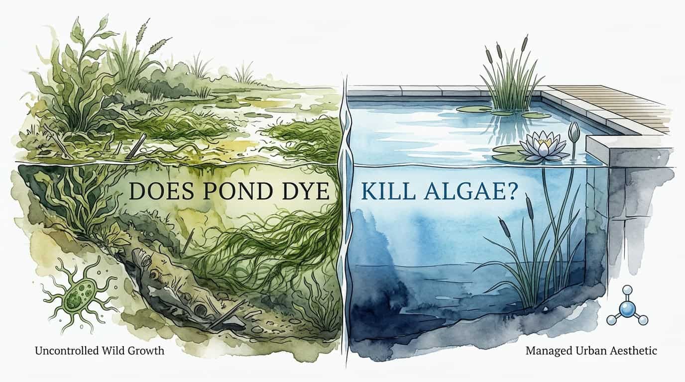 Does Pond Dye Kill Algae?