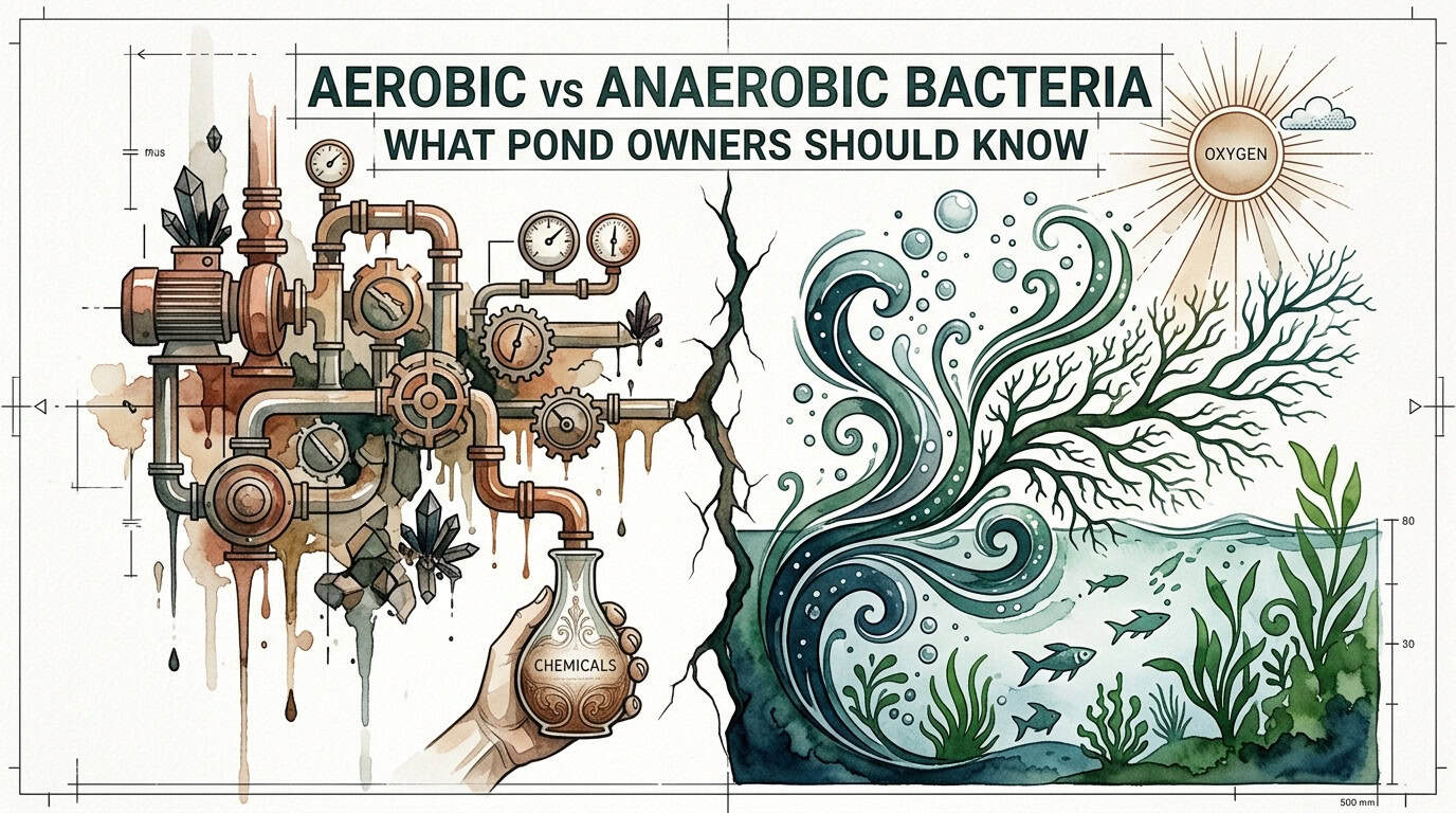 Aerobic vs Anaerobic Bacteria: What Pond Owners Should Know