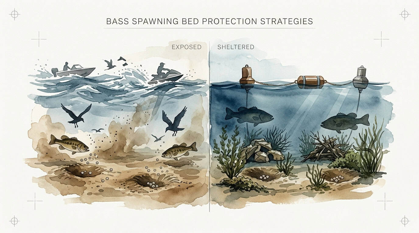 Bass Spawning Bed Protection Strategies