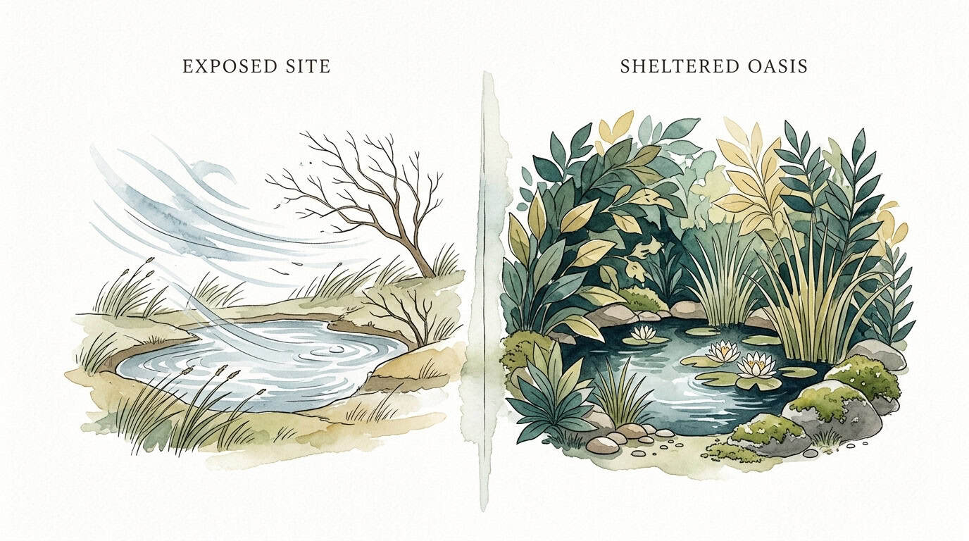 Best Location For Small Garden Ponds