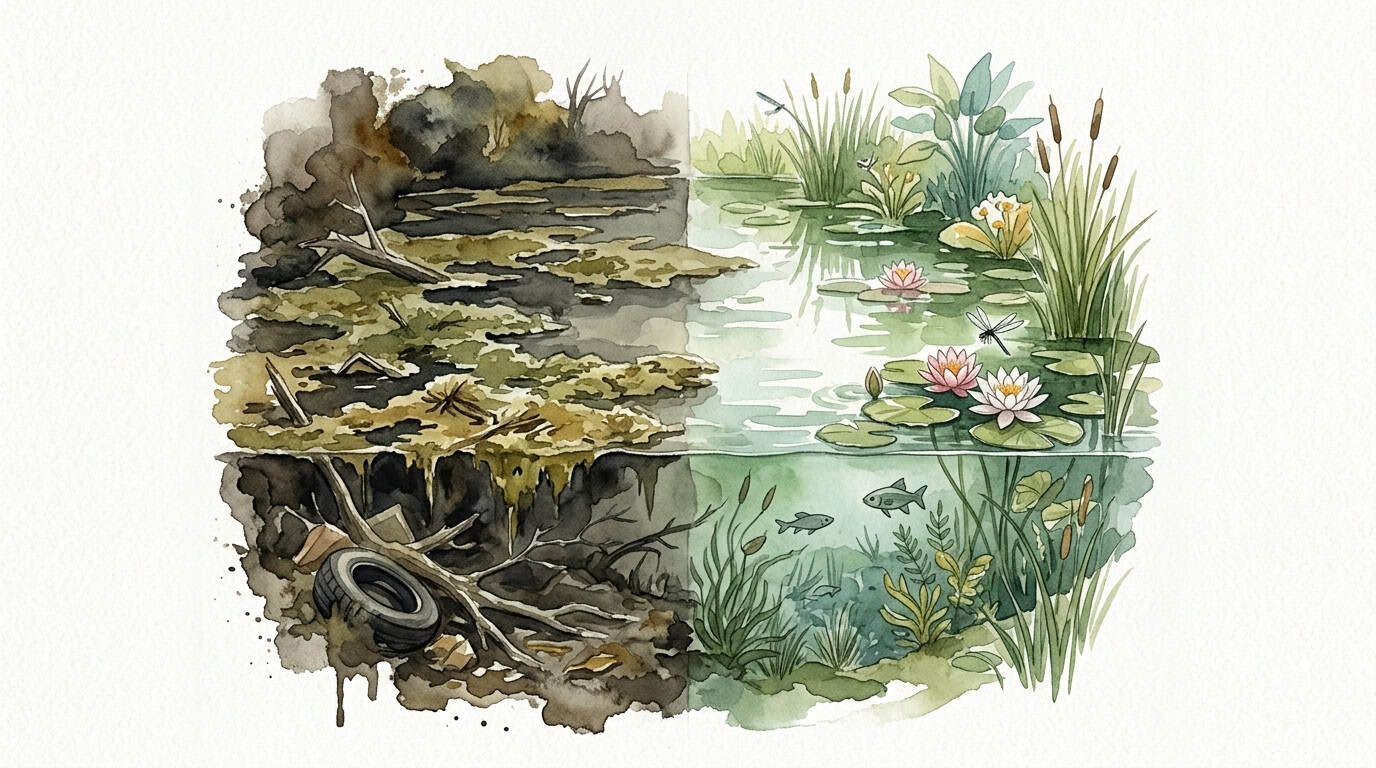 How To Save A Neglected Pond