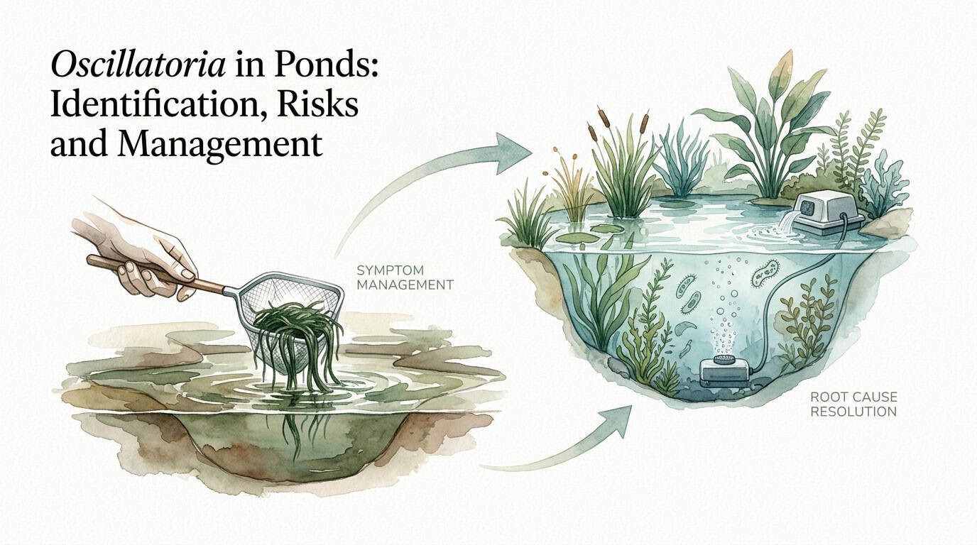 Oscillatoria in Ponds: Identification, Risks and Management