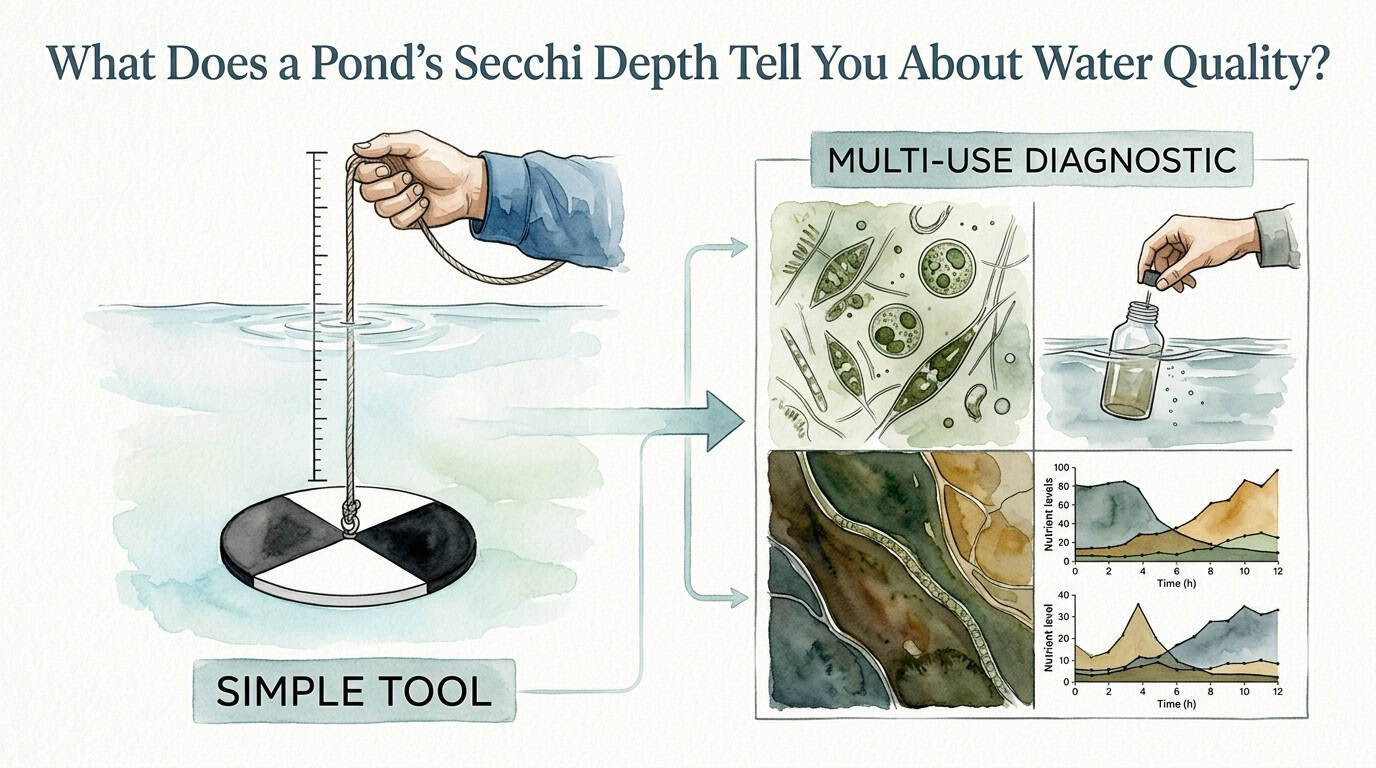 What Does a Pond’s Secchi Depth Tell You About Water Quality?