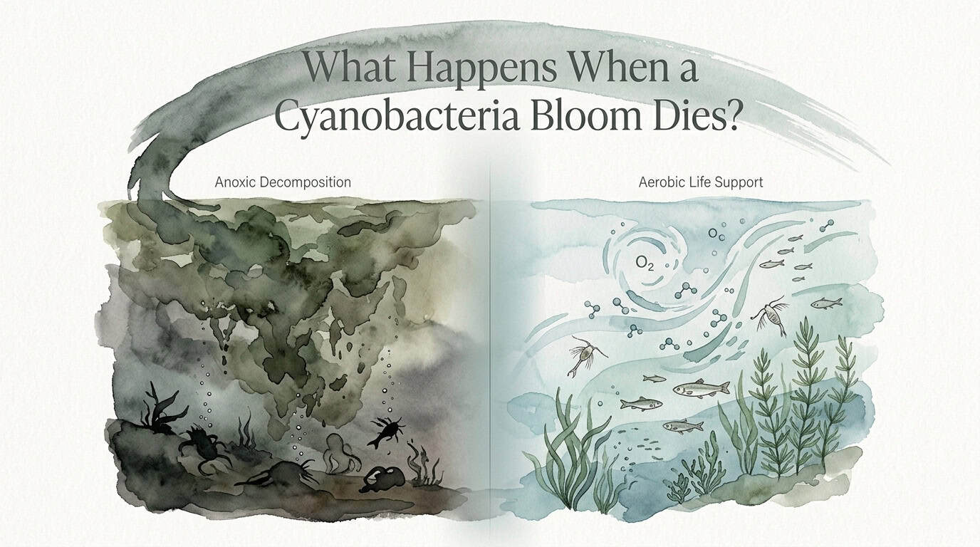 What Happens When a Cyanobacteria Bloom Dies?