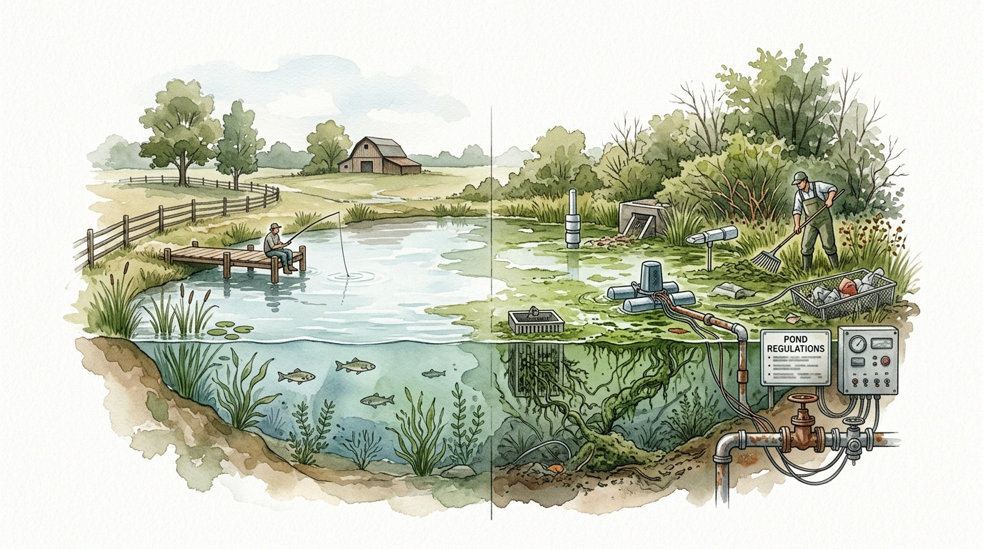 Why Old Farm Ponds Become Harder to Manage