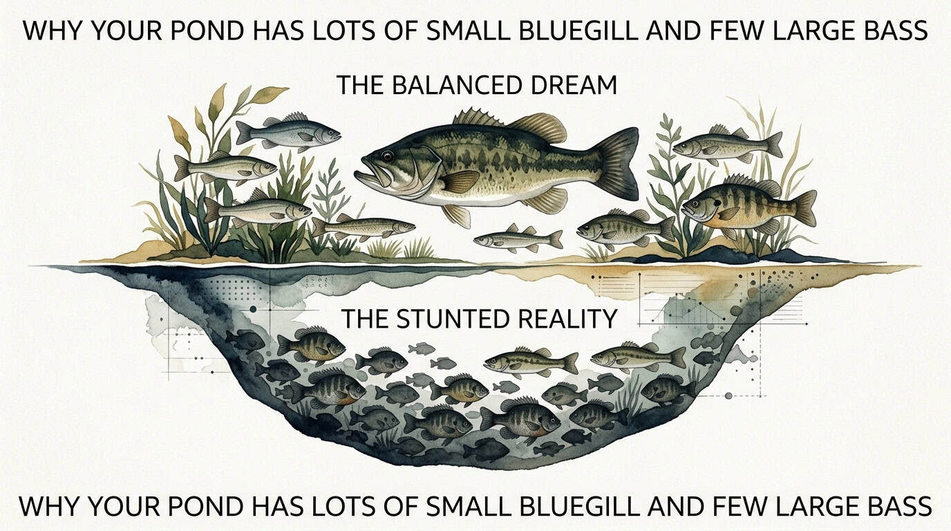 Why Your Pond Has Lots of Small Bluegill and Few Large Bass