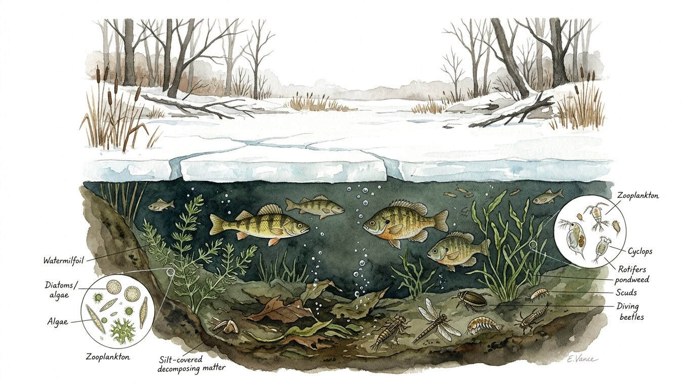 Winter Pond Biology: What Happens Under the Ice?