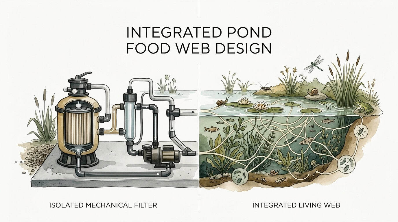 Integrated Pond Food Web Design