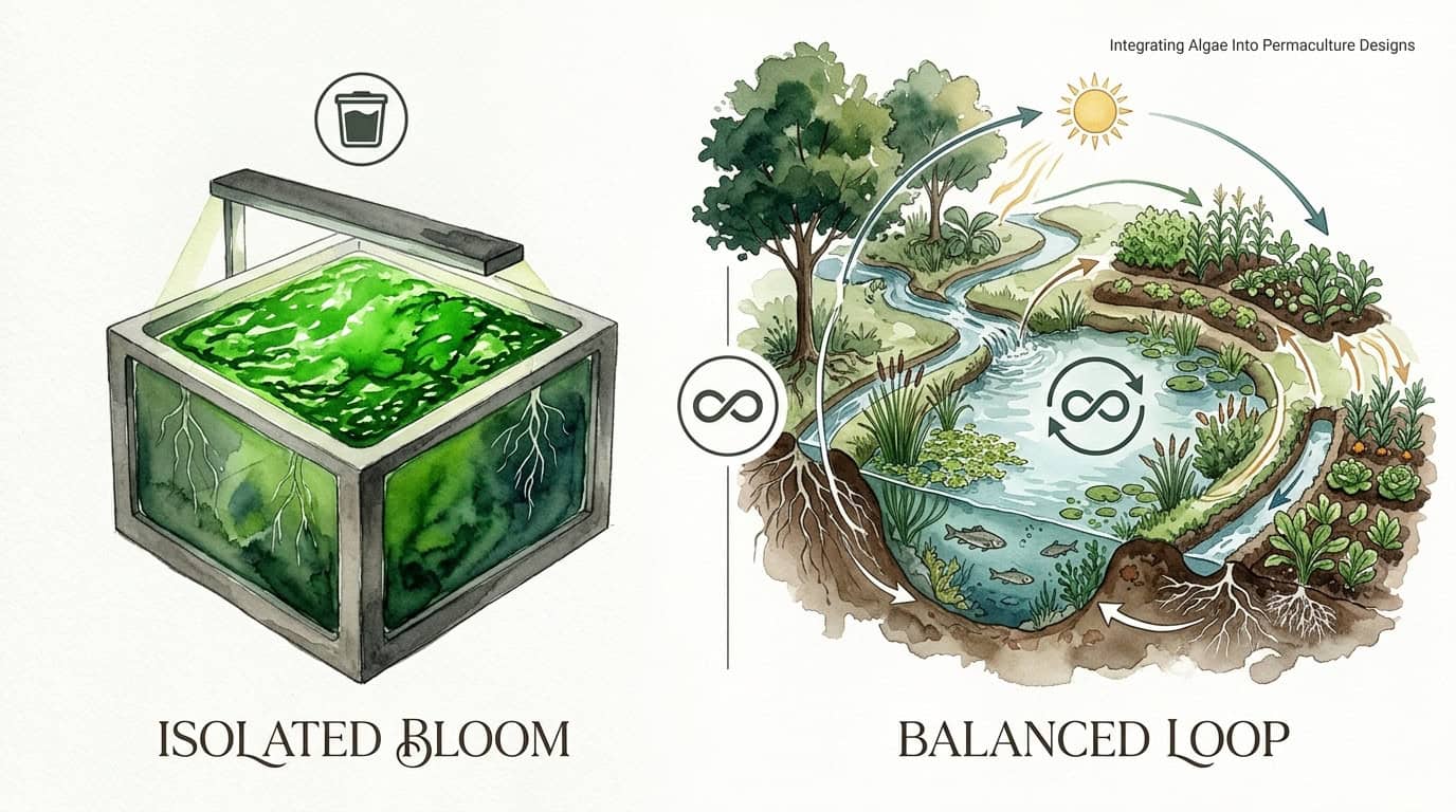 Integrating Algae Into Permaculture Designs