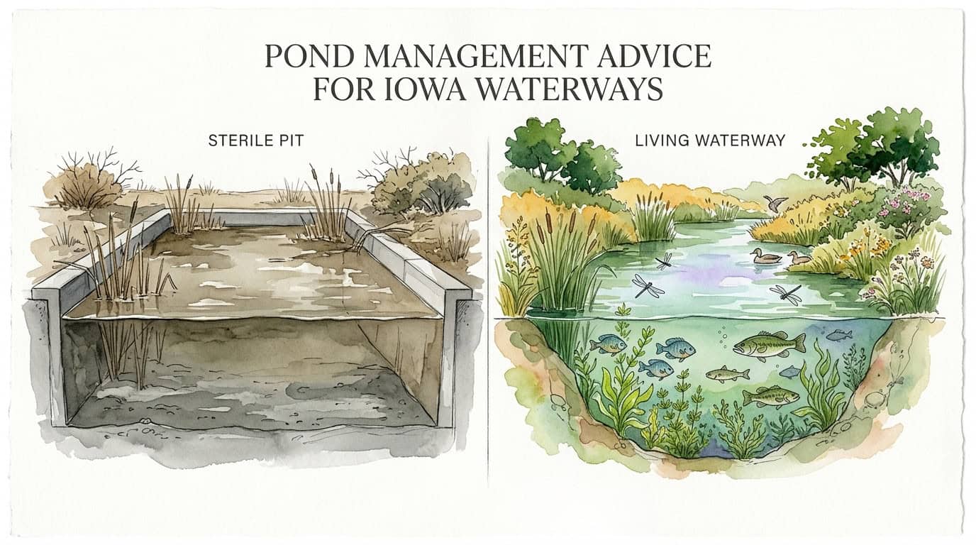 Pond Management Advice For Iowa Waterways